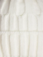 Шапка зимняя для девочки на завязках и снуд