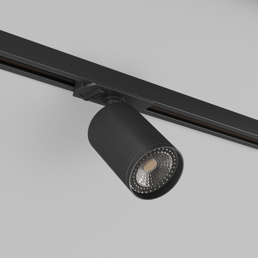 DK6201-BK Трековый светильник IP 20, 15 Вт, GU5.3, черный, алюминий