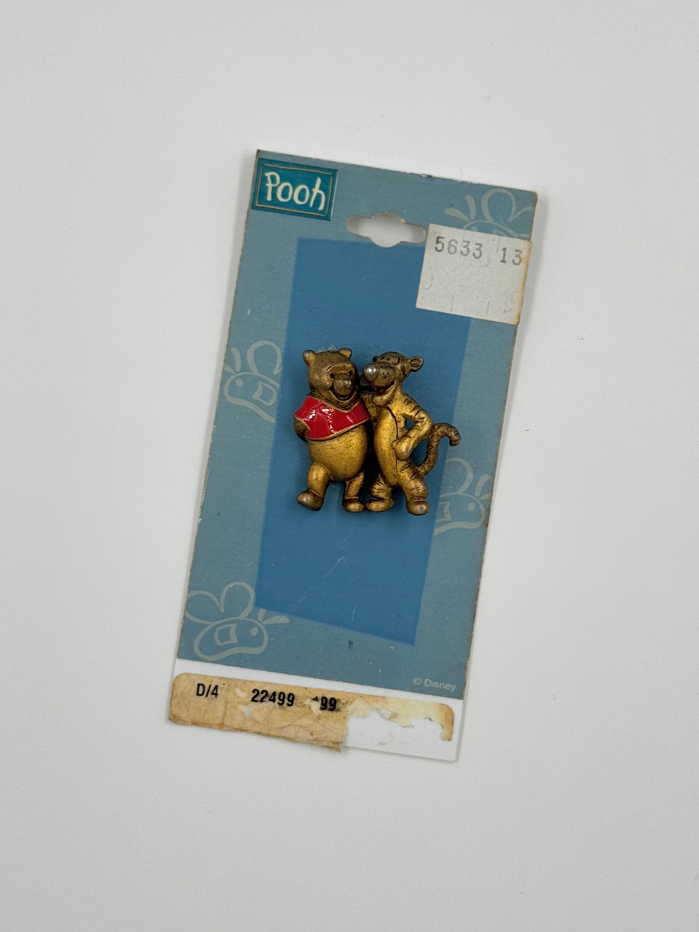 Брошь Винни Пух и Тигра Winnie-the-Pooh, Disney
