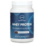 MRM Nutrition, сывороточный протеин, с пробиотиками и постбиотиками, со вкусом шоколада, 917 г (2,02 фунта)