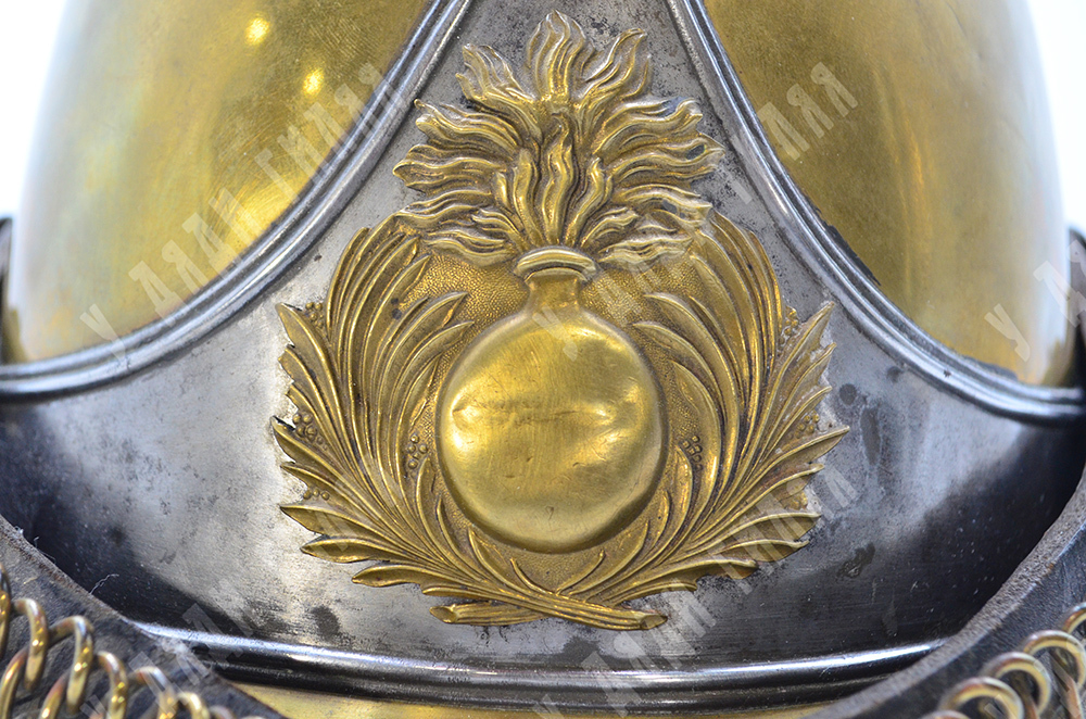 Карабинерский офицерский шлем образца 1856 г. в римском стиле. Франция. Вторая империя.