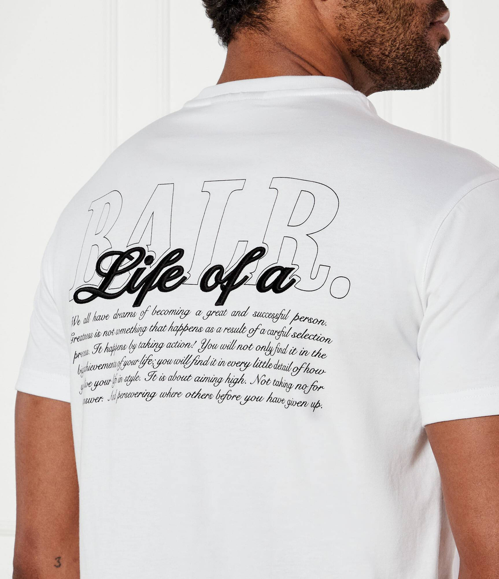 Футболка Script BALR. - белый(B1112.1286)