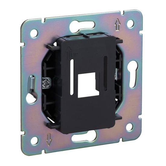 Заглушка STRONG декоративная с суппортом антрацит KRANZ