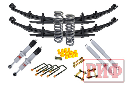 Лифт-комплект газовый Toyota Hilux 2015+ лифт 30 мм мягкий РИФ