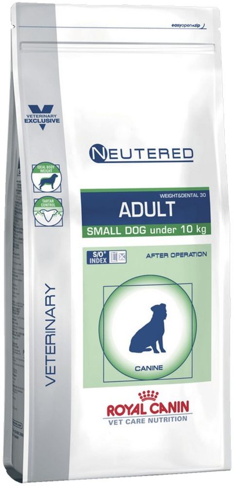 Сухой корм ROYAL CANIN Veterinary Diet Neutered Adult Small Dog для кастрированных собак мелких размеров - 3,5 кг