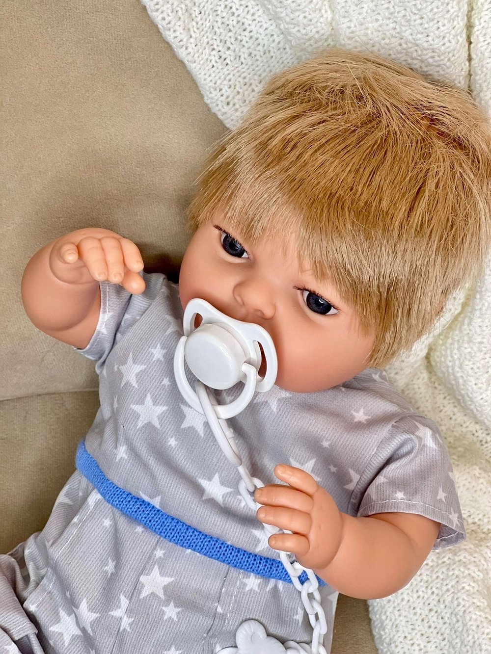 Кукла Berbesa мягконабивная 42см Raul Lloron (4315AK)