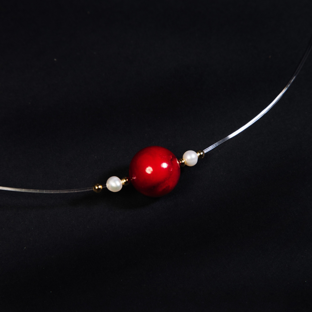 Чокер Invisible RED