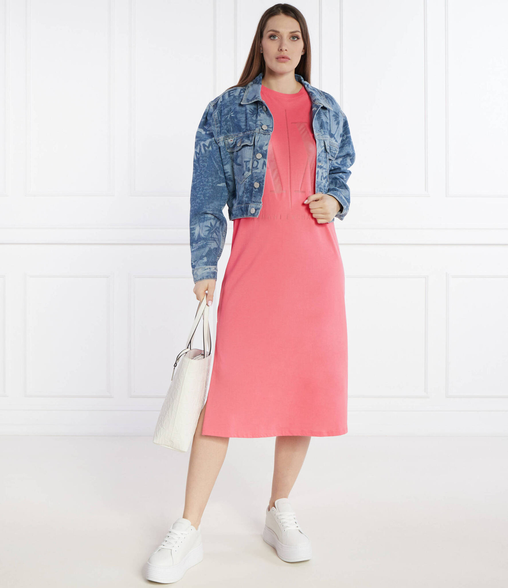 Платье Armani Exchange - коралловый(8NYAHX YJ8XZ)