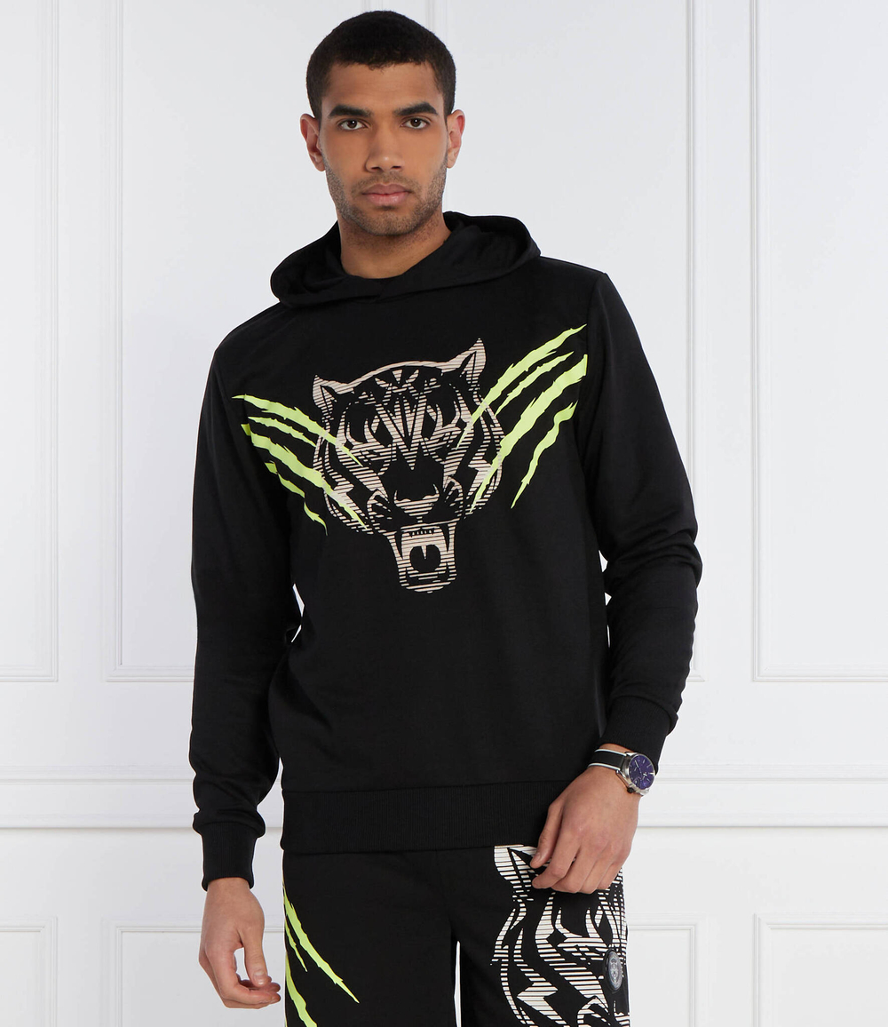 Худи Tiger Line Plein Sport - черный(MJB3198 SJY001N)