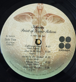 Винтажная виниловая пластинка LP Kansas Point Of Know Return (USA 2010)