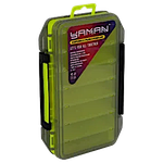 Коробка для воблеров двухсторонняя Yaman Y-BOX02 12мест 200х125х38мм -