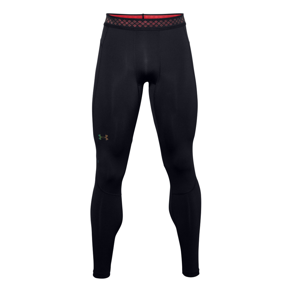 Мужские теннисные штаны Under Armour Heatgear Rush 2.0 Tight Men - Black