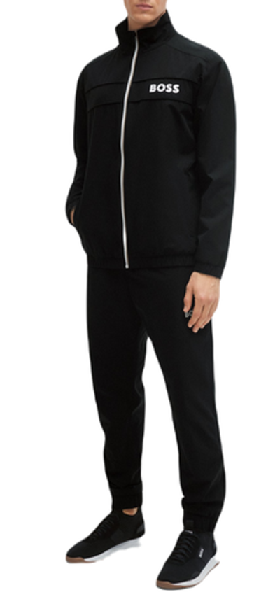 Мужской теннисный костюм BOSS x Matteo Berrettini Water Repellent Tracksuit - black