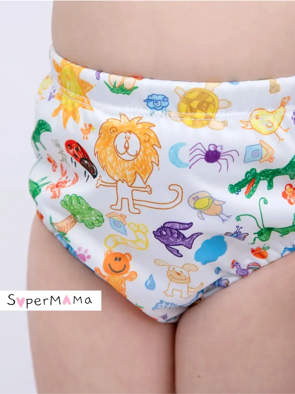 Подгузник трусики для плавания бассейна многоразовый