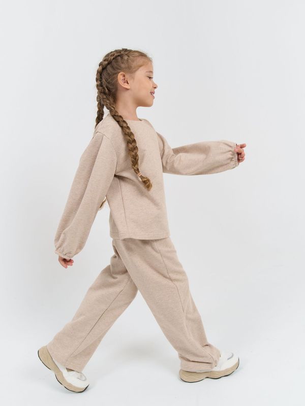 Костюм со свитшотом из 100% хлопка 