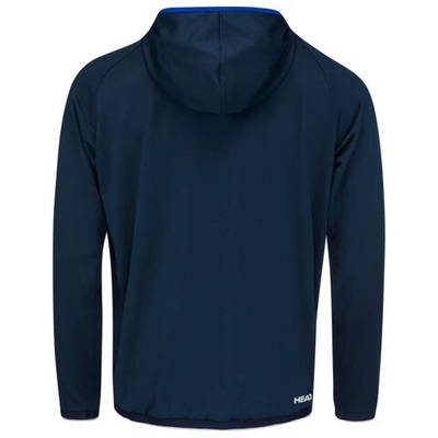 Мужская теннисная кофта Head Topspin Hoodie M - royal/print vision