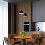 Подвесной светодиодный светильник Elektrostandard Conus 50316 LED 16W 3000K черный