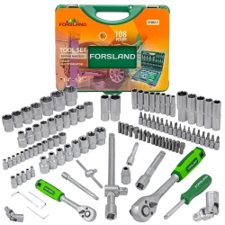 Набор инструмента 108пр. 1/2'',1/4''(6гр.)(4-32мм) Forsland Forsland-41082-5