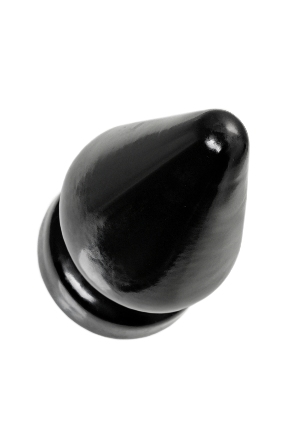 Большая анальная втулка POPO Draco β, черная, 21 см, Ø 11,5 см