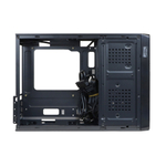 Корпус BaseTech SL-01, БП:400W, mATX, чёрный, 2xUSB3 (BT-SL01B-400W)