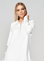 Удлиненный джемпер