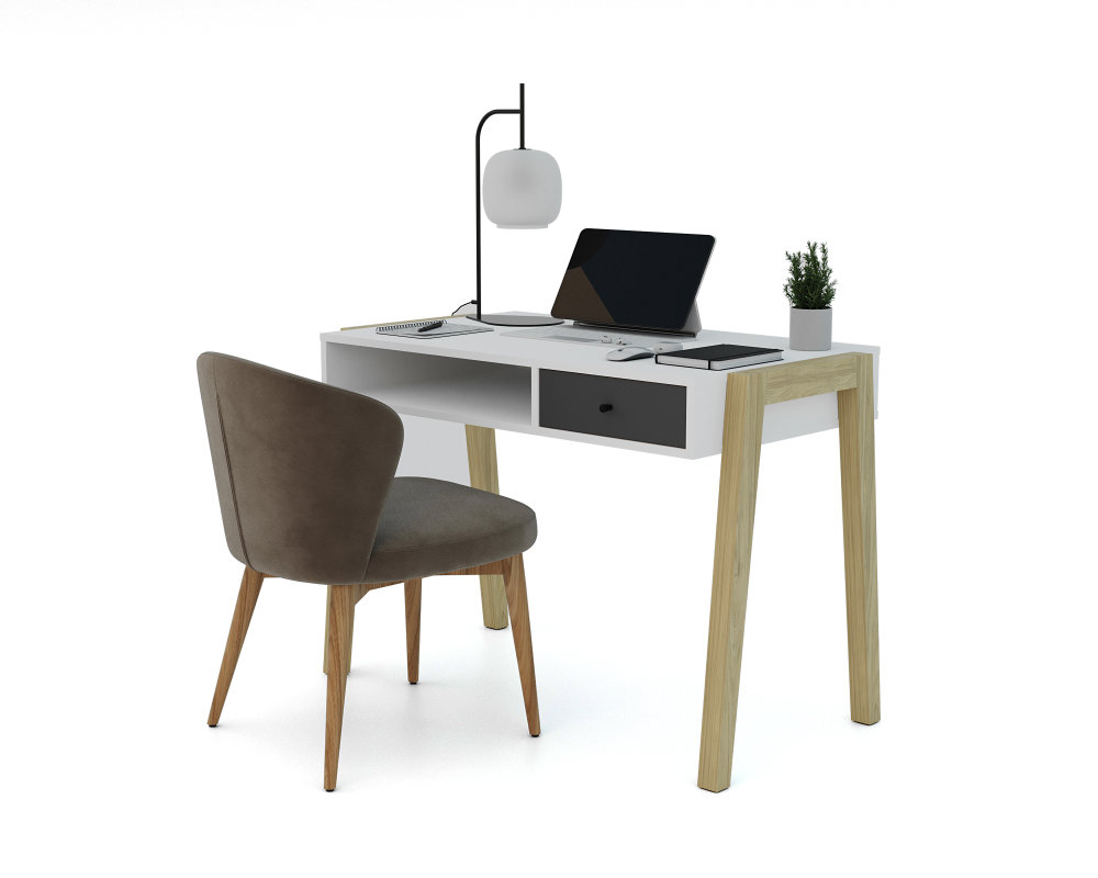 Стол письменный МАМА STORY, Белый