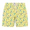 Мужские шорты пляжные желтые с принтом JOHN FRANK JFSSSWL109-CRAYZ MONKEY