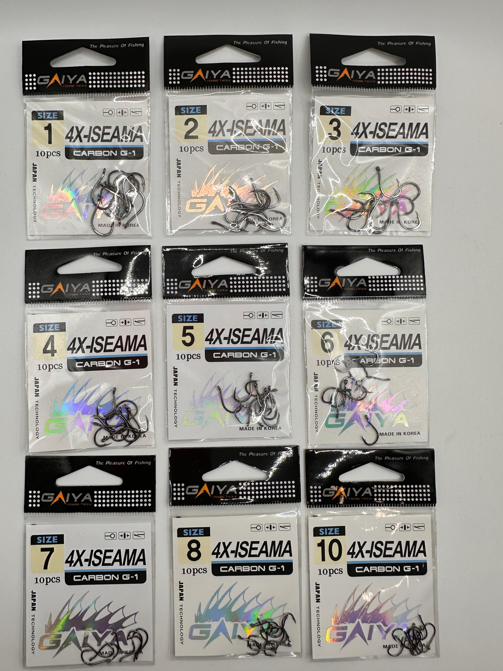 КРЮЧКИ 4X-ISEAMA