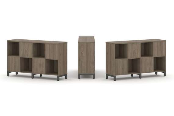 Style Project Набор стеллажа 2-х сторон., 2 яр. SN.NSD-241  1488*400*881