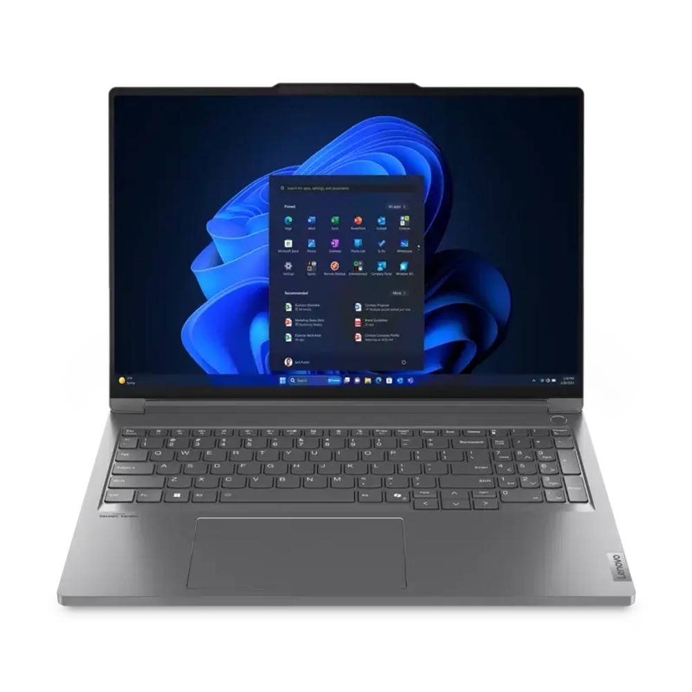Ноутбук Lenovo ThinkBook 16p G5 IRX, 16" (3200x2000) IPS 165 Гц/Intel Core i9-14900HX/32 ГБ DDR5/1024 ГБ SSD/NVIDIA GeForce RTX 4060 для ноутбуков (8 Гб)/Без системы, Серый (21N50042QN)