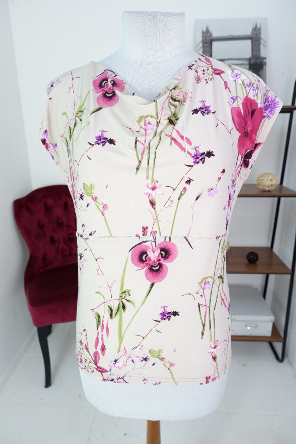 Блузка ОДЕКС СТИЛЬ с весенней свежестью 48 размер