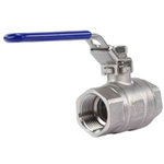 Stainless steel ball valve Elephant BV.T.Fp.316.230 986 psi, full port, Threaded NPT/BSP connection, with handle