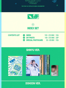 (ПРЕДЗАКАЗ) товары TWS - 247:WITH:US TOUR IN SEOUL + INDEX SET KYUNGMIN Version