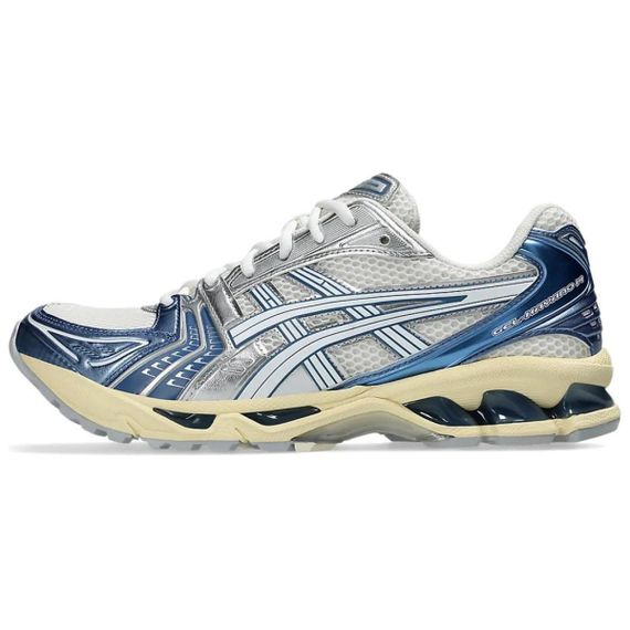 Asics Гель Kayano 14 Беговые кроссовки Низкие Металлический Синий Унисекс