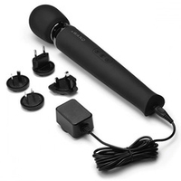 Черный вибратор-жезл 33см с 20 режимами Le Wand LW-001-BLK