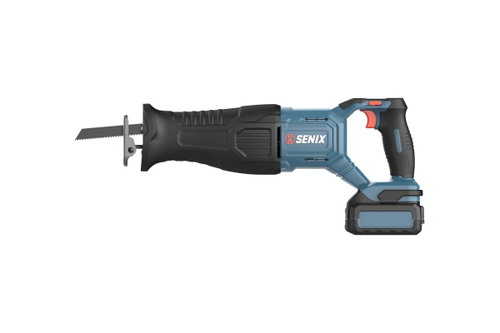 Пила сабельная аккумуляторная SENIX PSRX2-M3-EU, 1акб, зу
