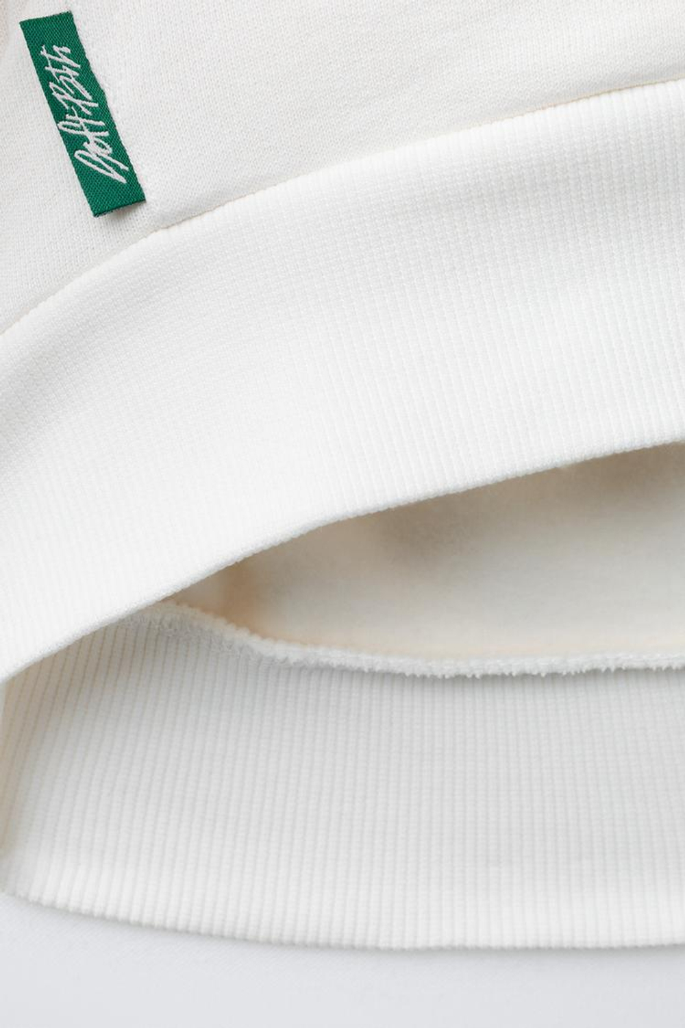 ZARA ХУДИ С ПРИНТОМ «ГРАФФИТИ», ЖЕЛТОВАТО-БЕЛЫЙ