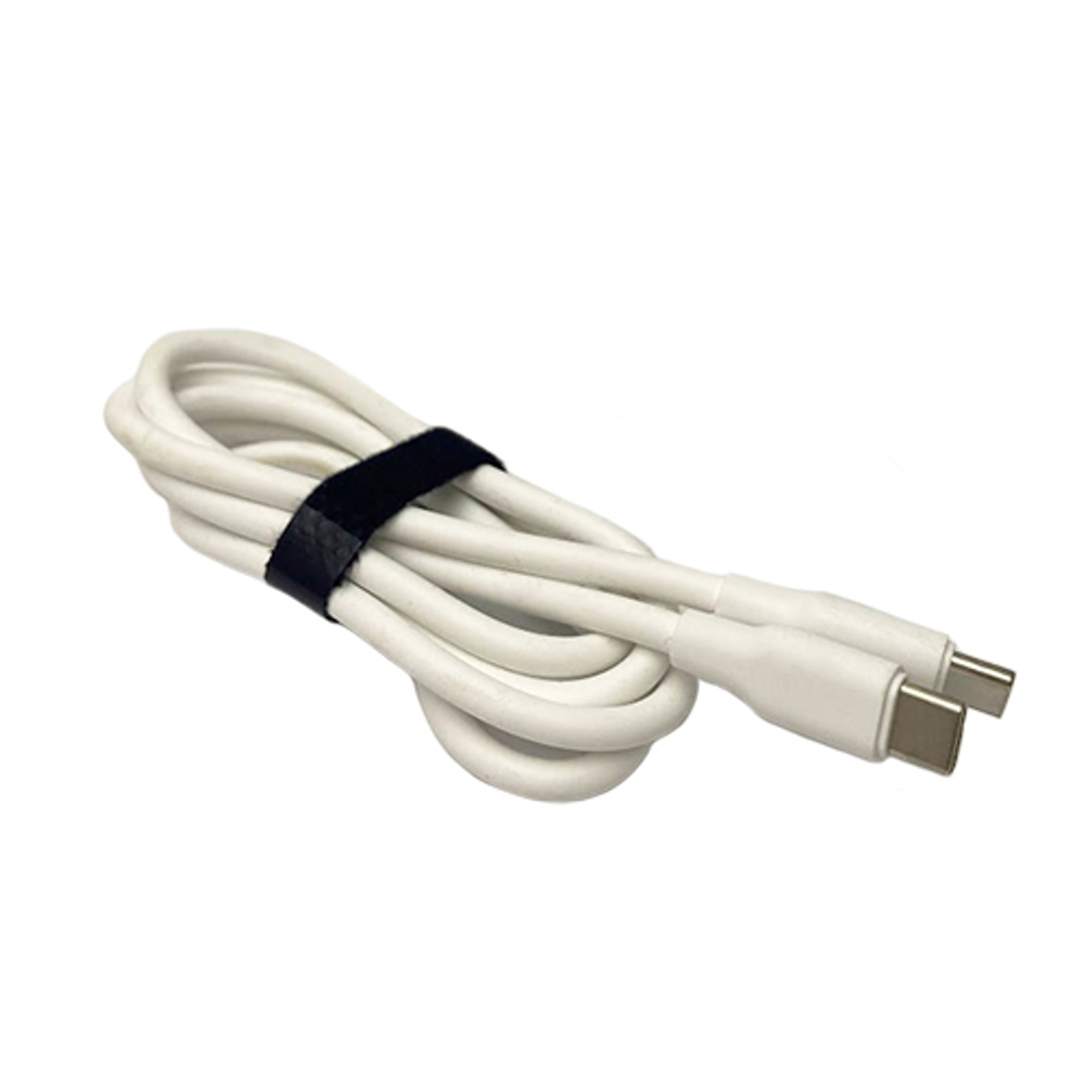 Кабель TYPE-C - TYPE-C 1м 6A 60W PD-85T силиконовый белый