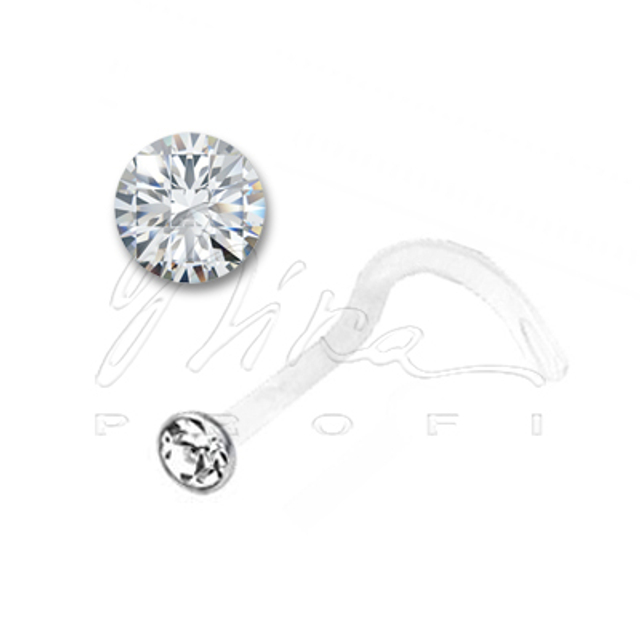 Нострил, биопласт с камнем