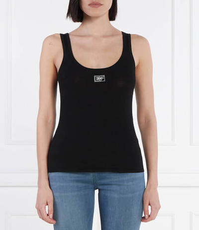 Топ Elisabetta Franchi - черный(TK20B42E2)