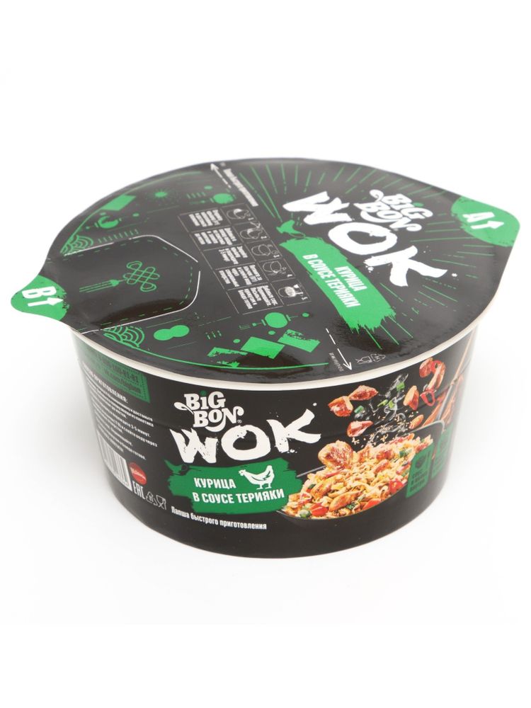 Лапша Big Bon WOK Курица терияки 85 г