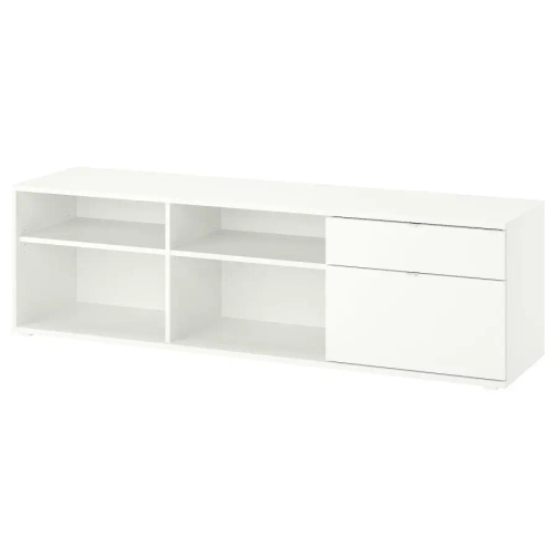 Комбинация для хранения  - VIHALS IKEA/ ВИХАЛС ИКЕА, 50х177 см, белый