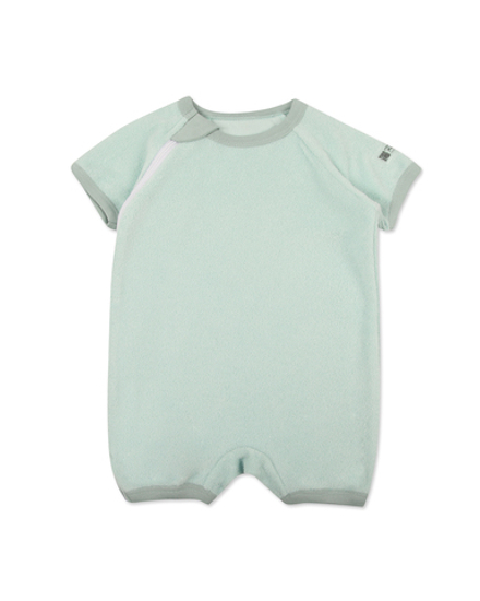 Махровый полукомбинезон-песочник на молнии RinaAmari Мята