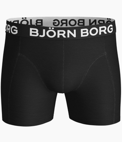 Боксерки теннисные Bjorn Borg Shorts Solid 2P - black