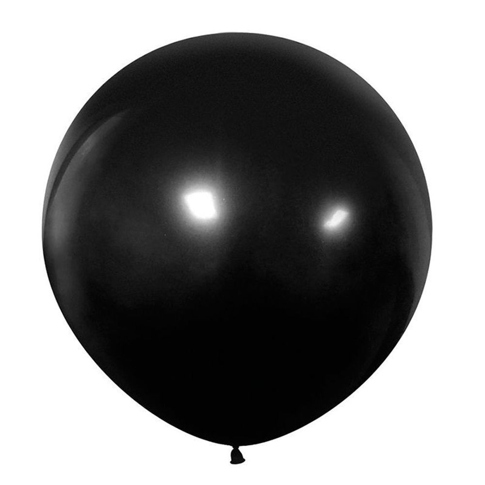 Шар 24&quot; Черный, пастель / Black Deco