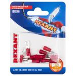 Наконечник вилочный изолированный 3.2 мм 0.5-1.5 мм² (НВи 1.5-3/НВи 1,25-3) красный, в упак. 10 шт.