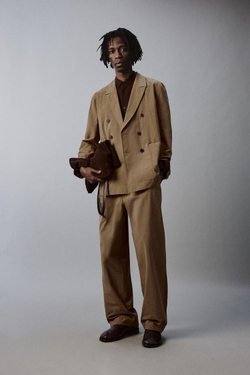 ZARA ТЕХНИЧЕСКИЕ БРЮКИ WIDE FIT, СВЕТЛЫЙ ЖЕЛТО-КОРИЧНЕВЫЙ