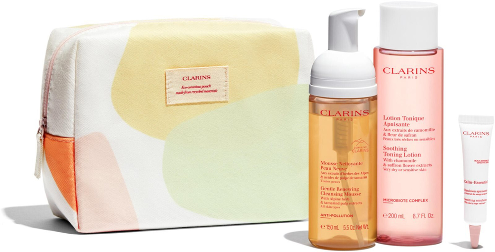 Clarins Cleansing Essentials Sensitive Skin - подарочный набор (для чувствительной кожи) /       / GTIN 3666057143458