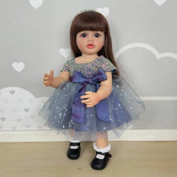 Кукла Реборн виниловая 55см в пакете (FA-539)