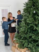 Большая елка «Финская» (Литая+пвх) 4 м